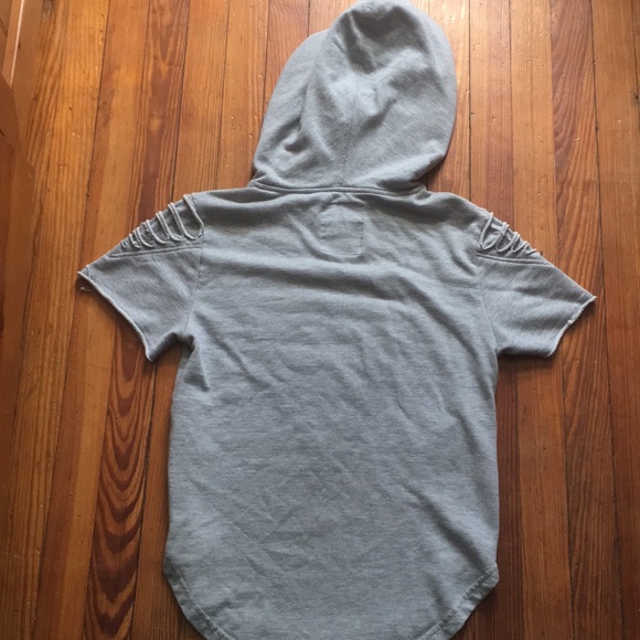 Denim Factory Longline Hoodie (ShortSleeve) - Picture 2 of 3